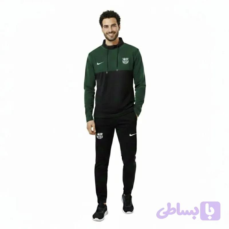 ست سویشرت و شلوار راحتی مردانه مدل barsa پنبه دو تکه ساده