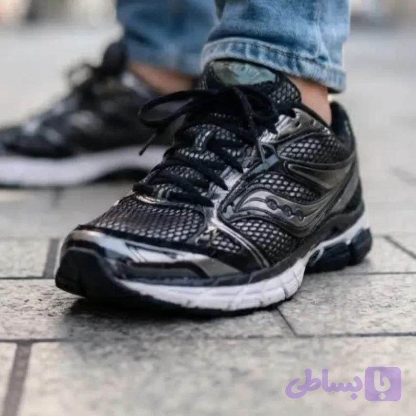 کفش کتانی اسپرت مدل ساکونی سایز 43 نرم و سبک زیره پی یو کف دوخت