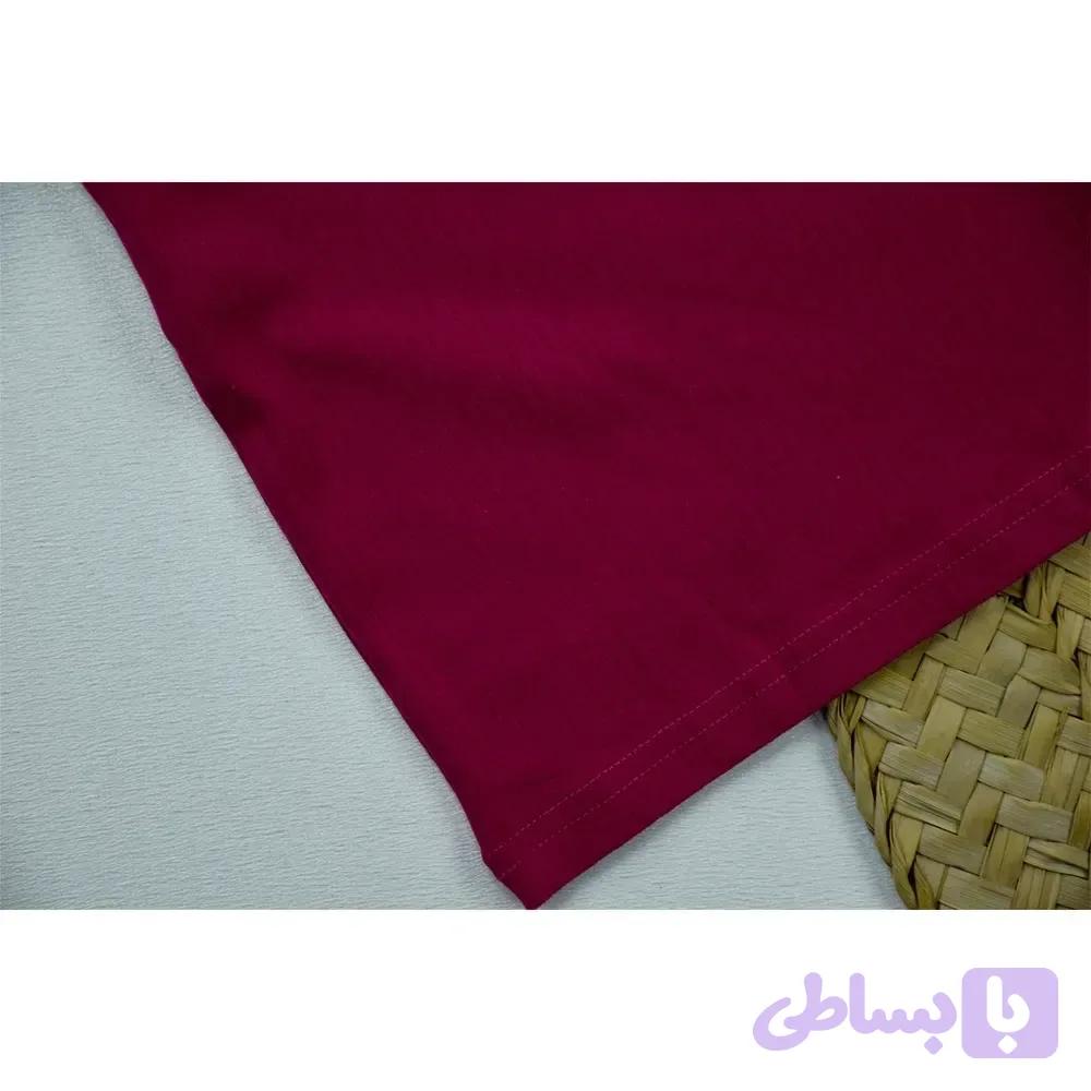 تاپ بندی کبریتی دانتل دار زنانه صورتی
