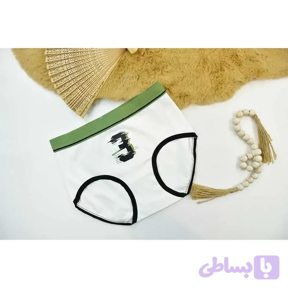 شورت زنانه پنبه ای وارداتی کد 11569 سایز L