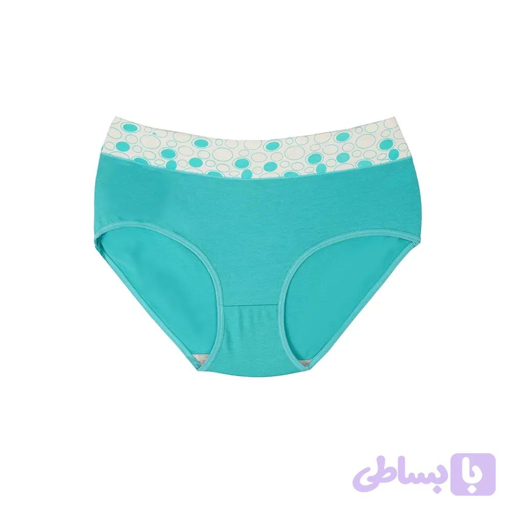 شورت زنانه اسلیپ نخی کمر پهن طرح دایره فری سایز
