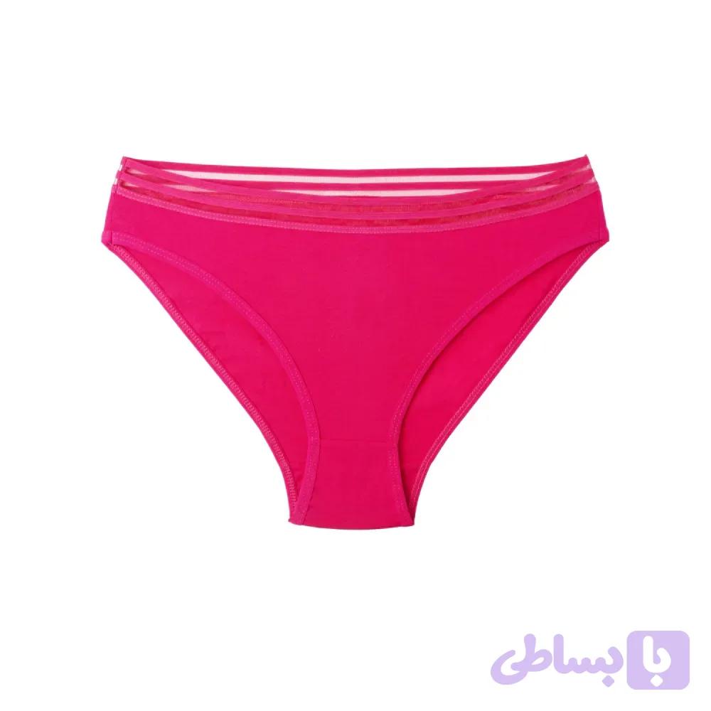 شورت اسلیپ زنانه نخی کش شیشه ای شارمین سایز L و XL
