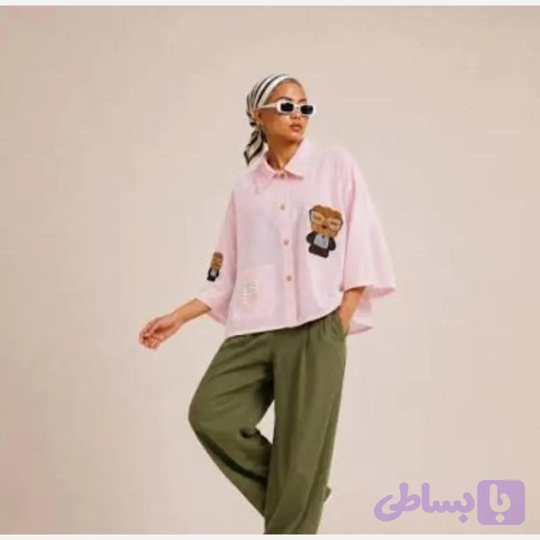 شومیز وارداتی پنزی پفکی ترند عروسکی فوق العاده باکیفیت
