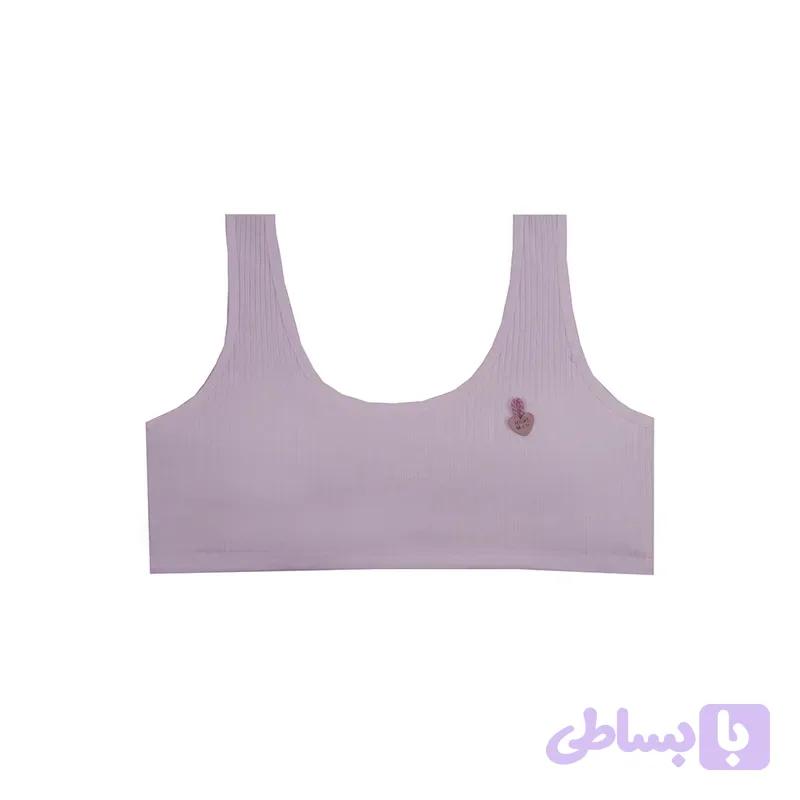 نیم تنه دخترانه کبریتی طرح آویز قلب فری سایز نخ و پنبه