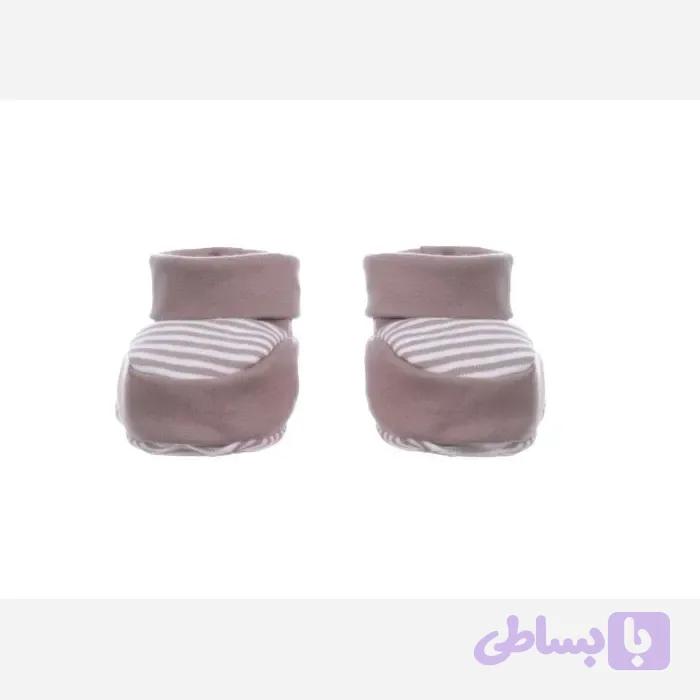 پاپوش نوزادی طرح ماشین نخ پنبه ضد حساسیت