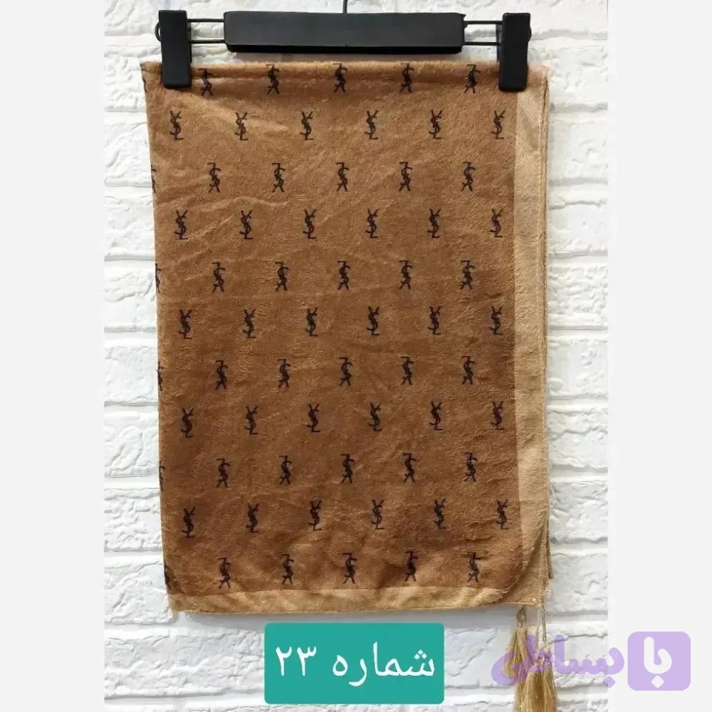 شال زنانه نخ پنبه اسپرت قواره بلند