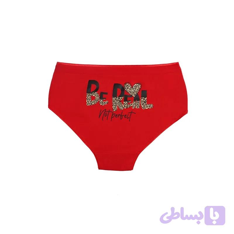 شورت زنانه اسلیپ نخ و پنبه طرح bereal نارین سایز 2XL
