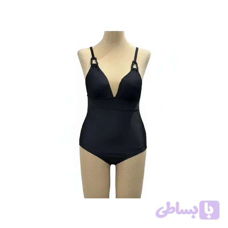 مایو اسلیپ زنانه کاپ دار سگک دار جنس استرج سایز S