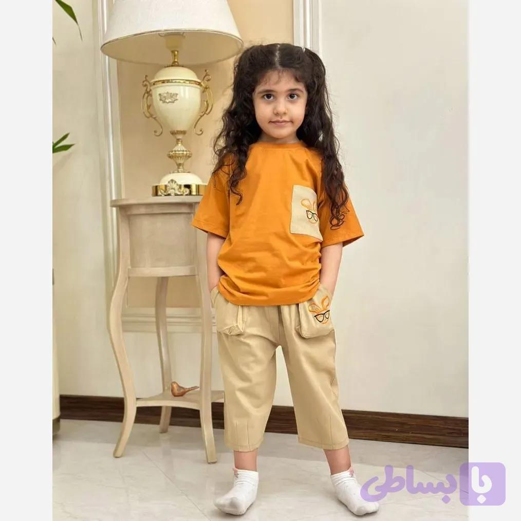 تیشرت شلوارک خرگوش عینکی
