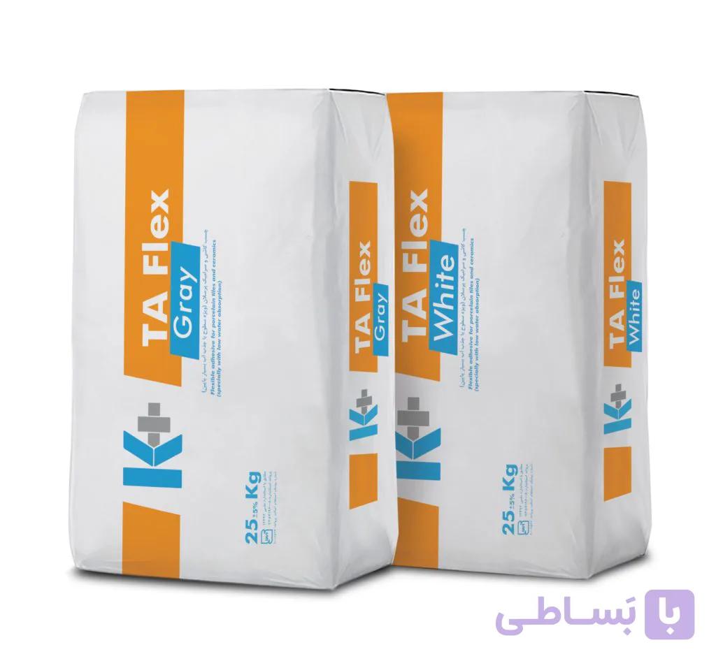 چسب کاشی پرسلان TA Flex white