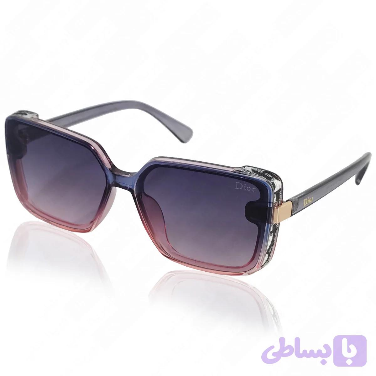 عینک آفتابی زنانه دیور Dior کیفیت عالی کد 694 با رنگبندی