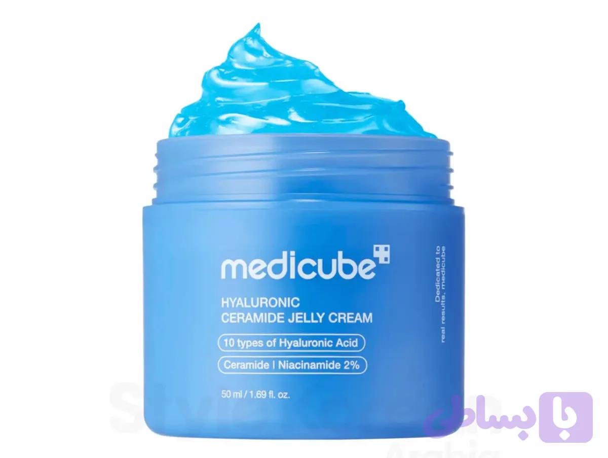 ژل کرم هیالورونیک اسید و سراماید مدی‌کیوب | Medicube Hyaluronic Ceramide Jelly Cream