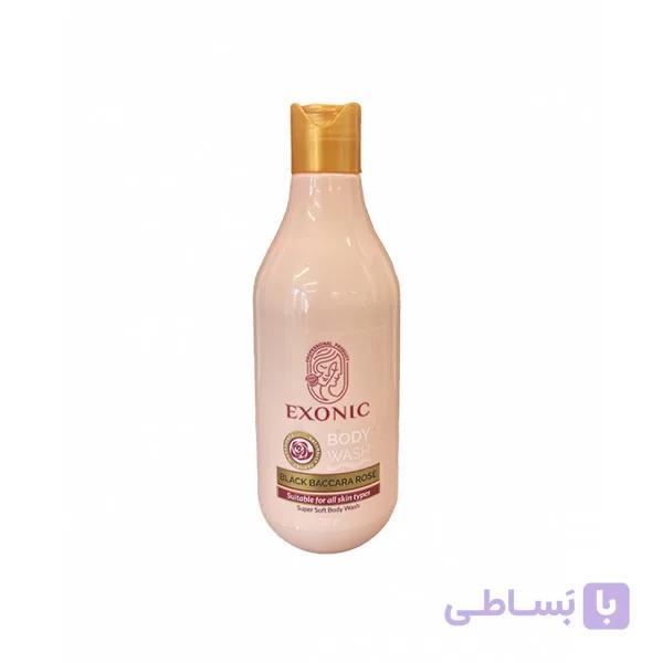 شامپو بدن عصاره ی رز بلک باکارا Exonic 300ml