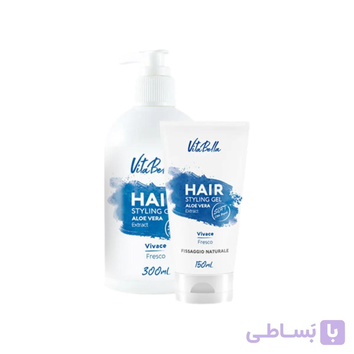 ژل موی ویتابلا 150 و 300 میل | حالت‌دهنده قوی بدون سفیدک و ماندگاری بالا