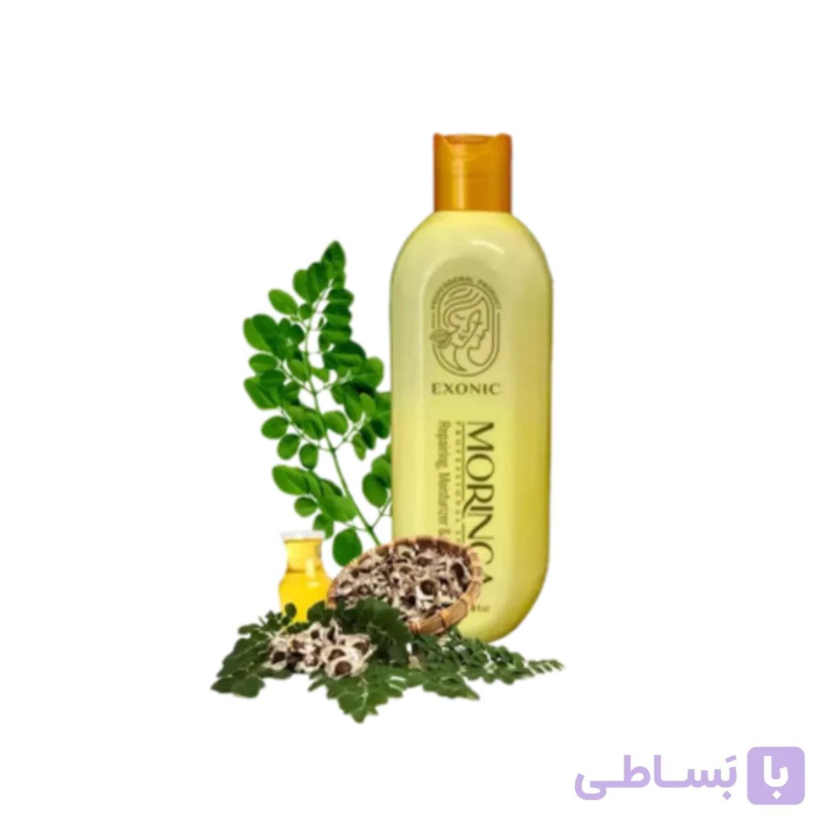 شامپو مورینگا ۳۰۰ml ضد ریزش و کنترل چربی سر (نمایندگی اصلی)