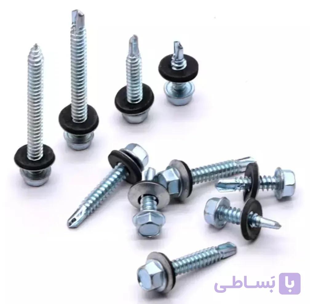 پیچ شیروانی سرمته ۴ سانت تایوانی