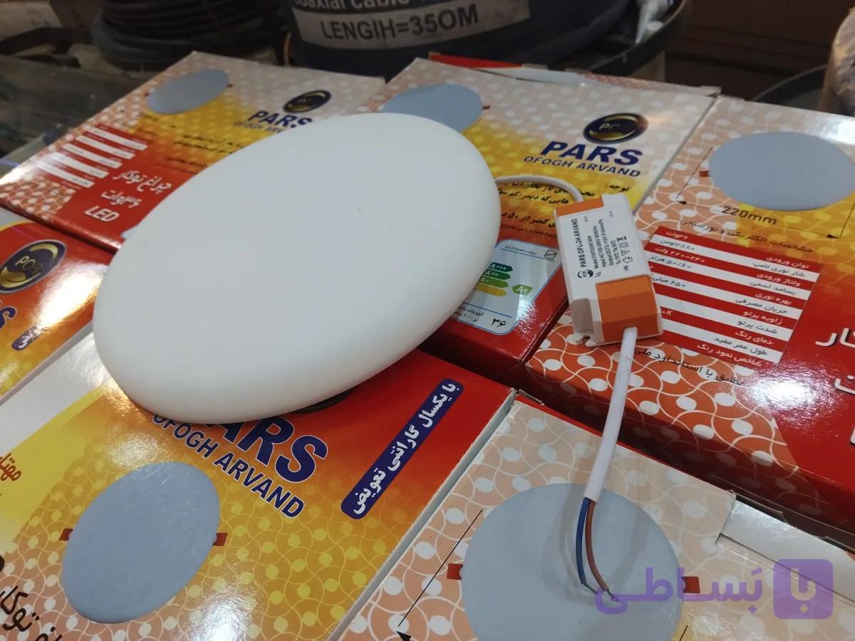 پنل توکار فول لایت 36وات فنر متغیر — تصویر 1