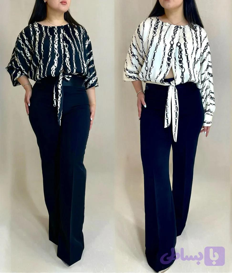 شومیز سیلک (کد 5K45H)