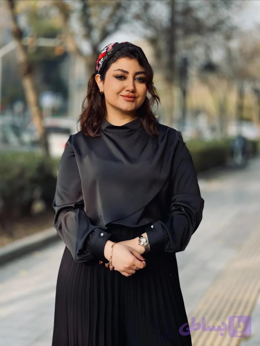 کراپ شومیز سیلک