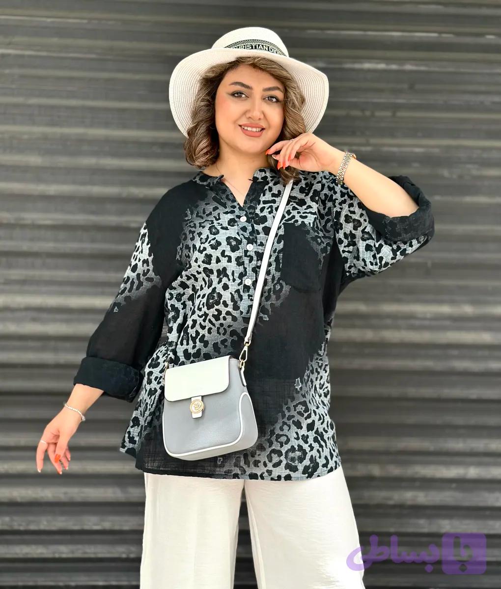 شومیز لینن ایتالیایی