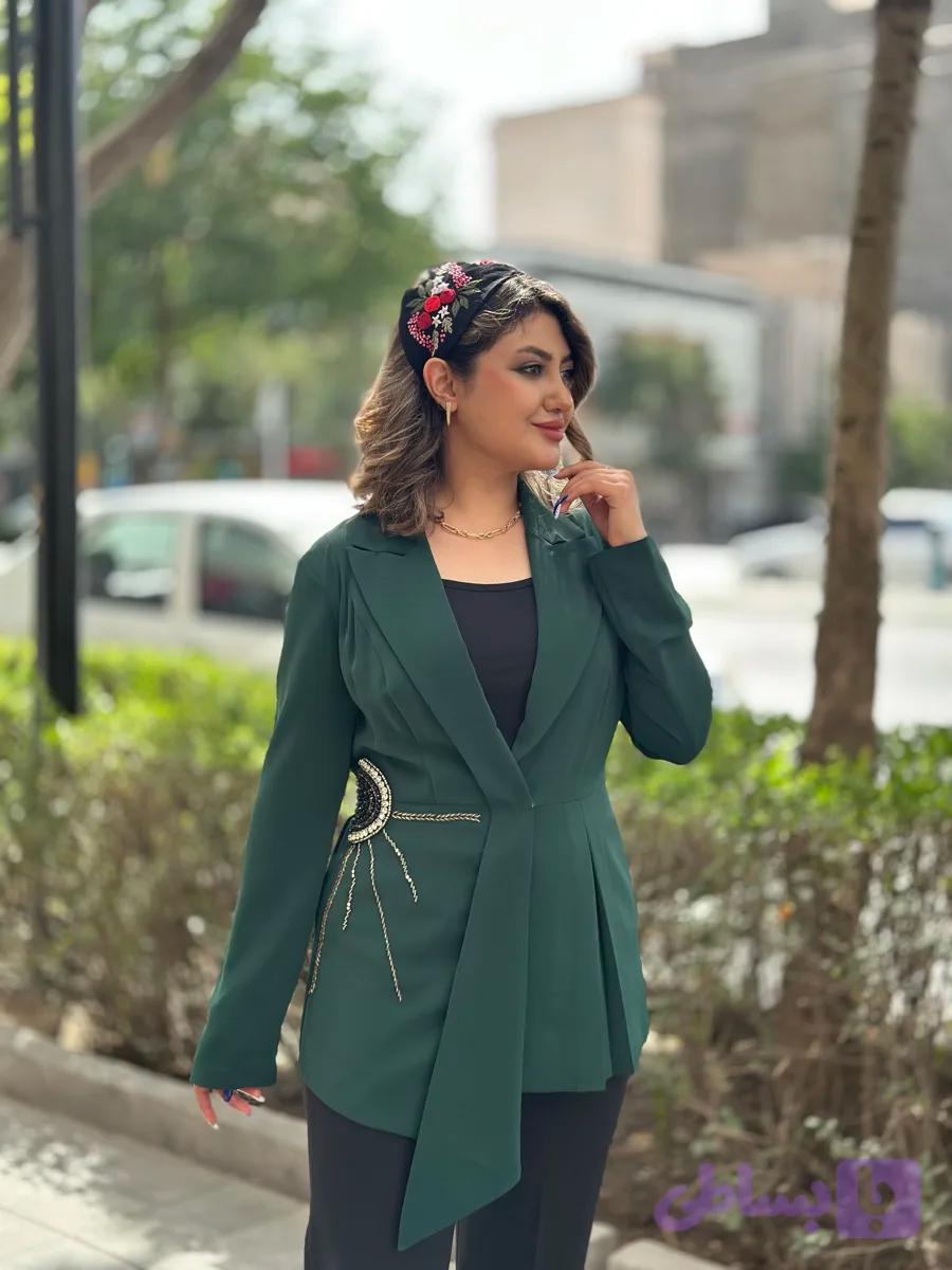 شومیز کتی مجلسی سنگدوزی
