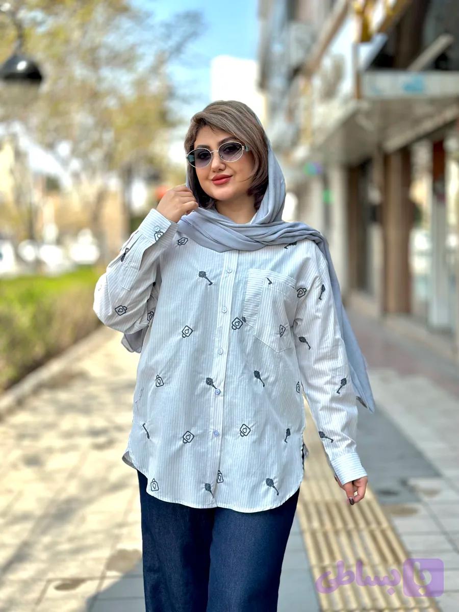 شومیز گلدوزی (کد G34S8)
