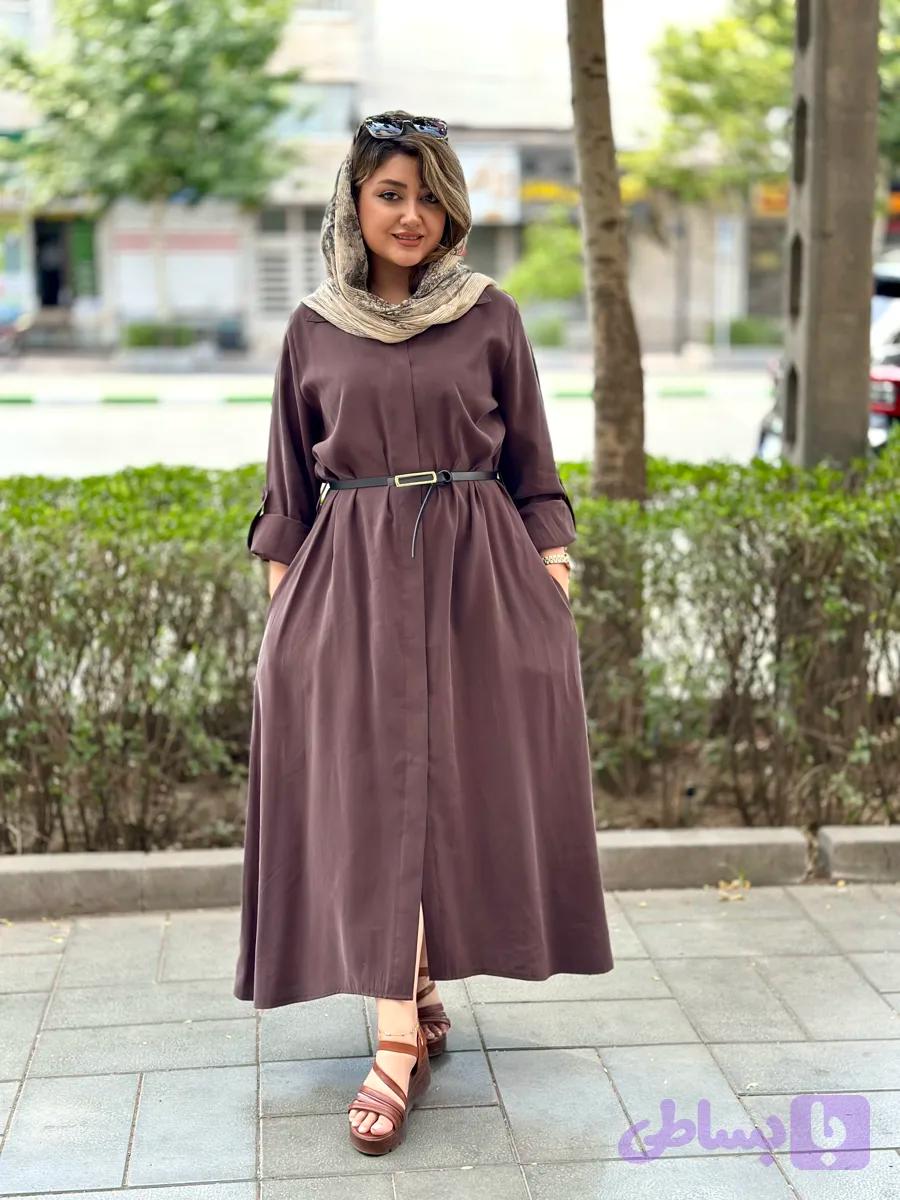 مانتو بلند تابستانی (کد WWQGZ)