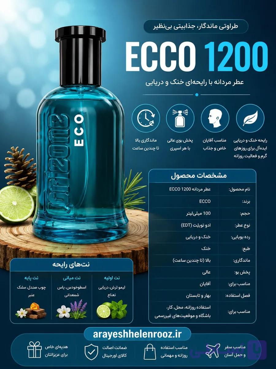 عطر ادوپرفیوم مردانه کورلئونه مدل Water World حجم ۱۰۰ میلی لیتر