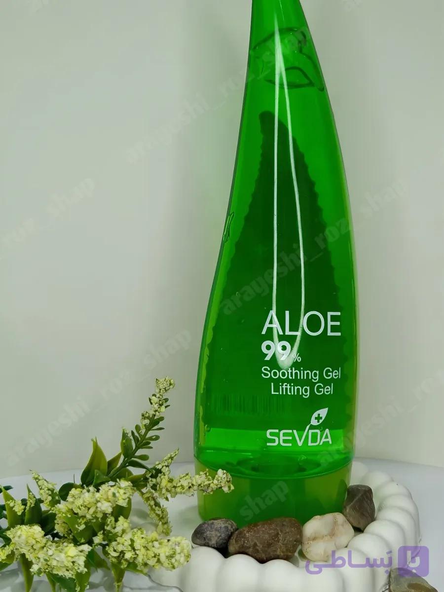 ژل لیفتینگ و آبرسان آلوئه ورا سودا ۲۵۰میل
