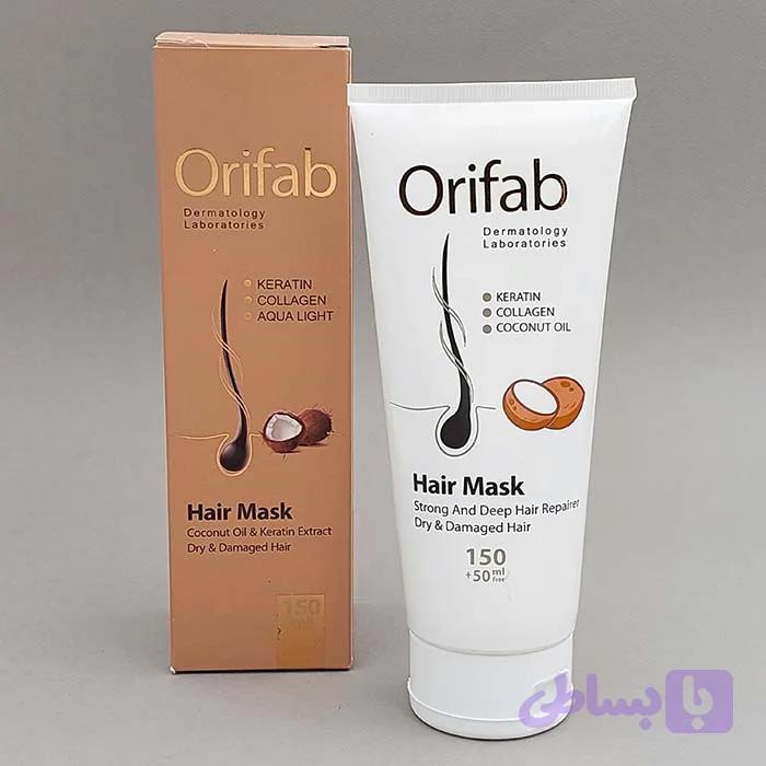 ماسک مو کراتین حاوی روغن نارگیل اوری فاب Orifab حجم 150 میل 93609