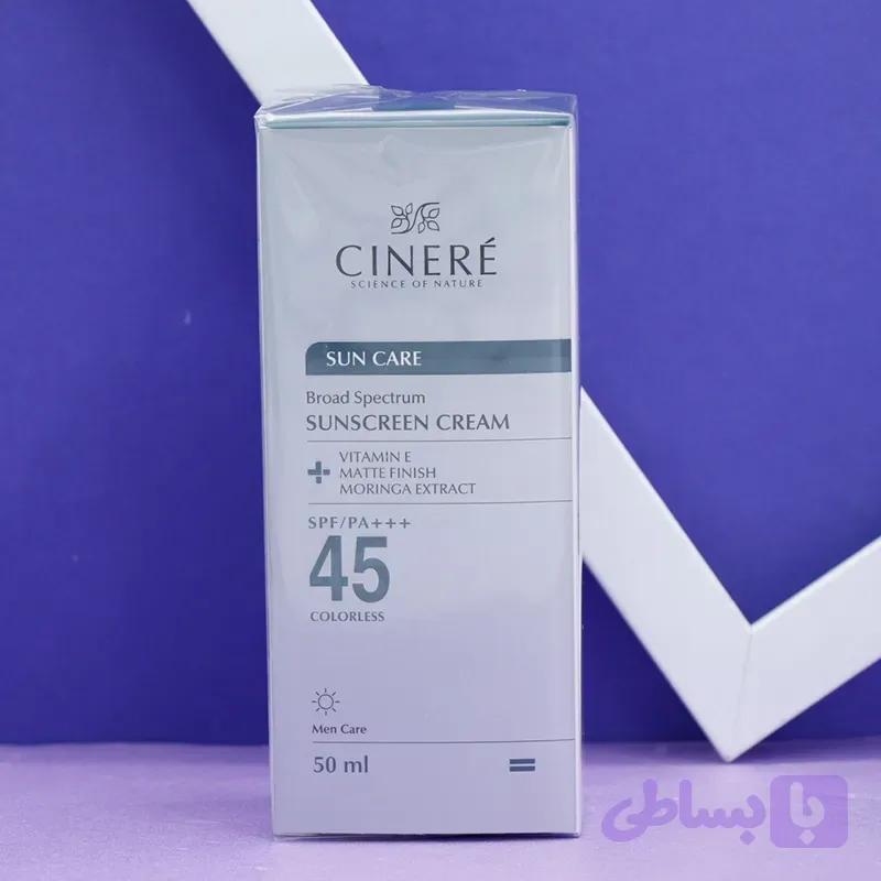 کرم ضدآفتاب آقایان SPF45 سینره 50 میل 90502