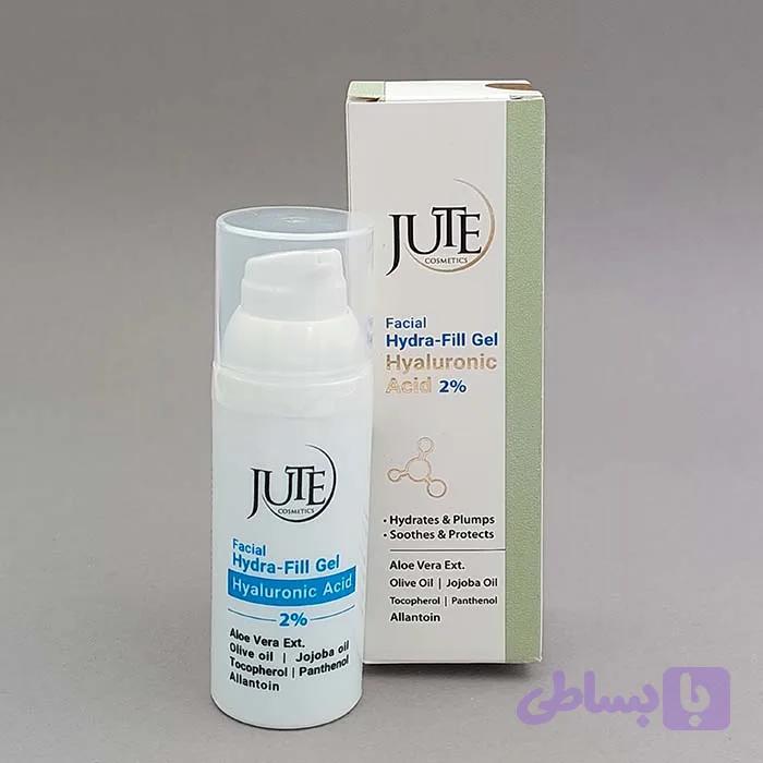 ژل آبرسان پوست صورت حاوی هیالورونیک اسید 2 درصد ژوت JUTE حجم 50 میل 93702