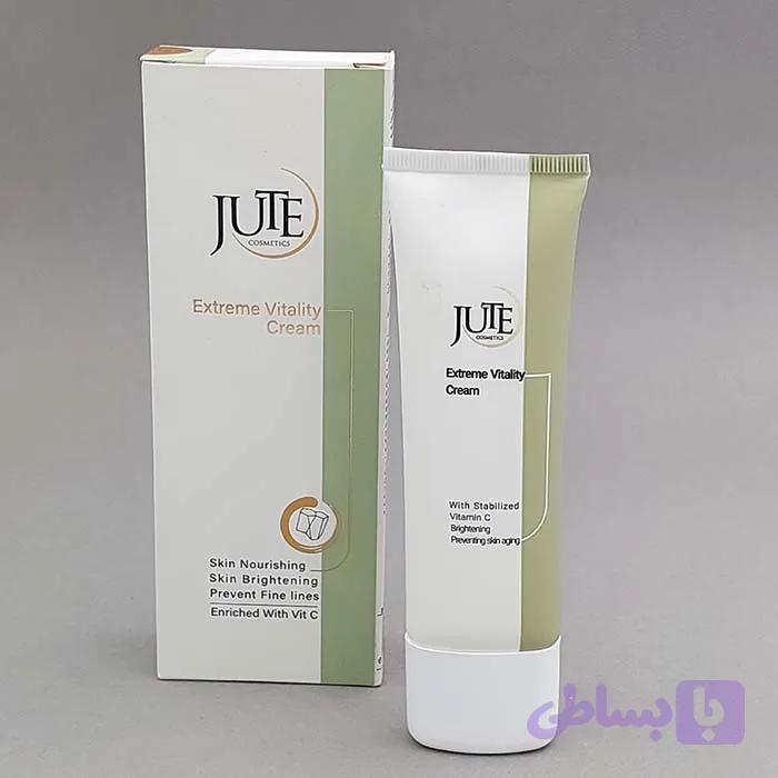 کرم تقویت کننده حاوی ویتامین سی ژوت JUTE (کرم ویتالیتی) حجم 50 میل 93670