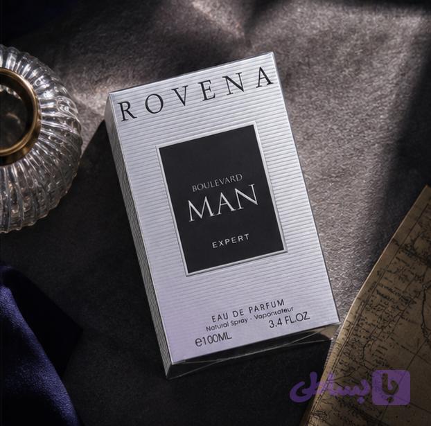 ادکلن روونا بولیوارد من اکسپرت ROVENA BOULEVARD MAN EXPERT حجم 100 میل 91440