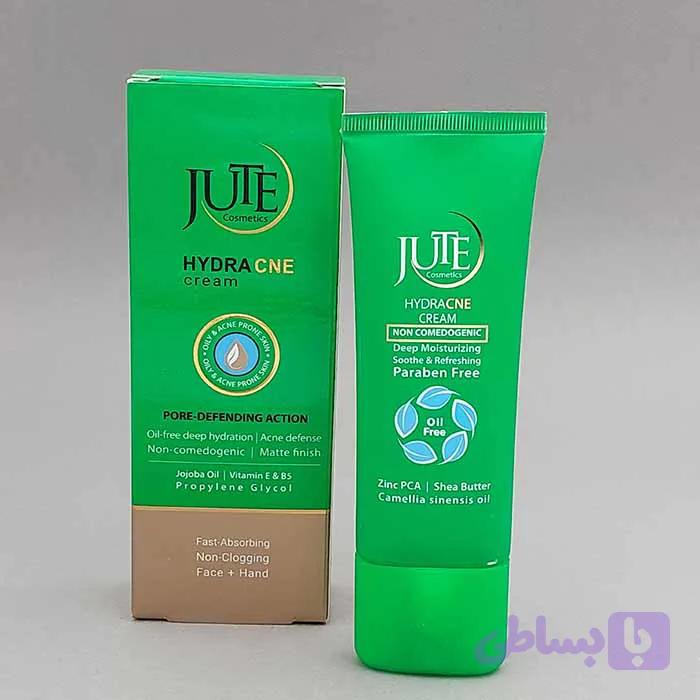 کرم مرطوب کننده و آبرسان مناسب پوست های چرب و مستعد آکنه ژوت JUTE حجم 70 میل 93692