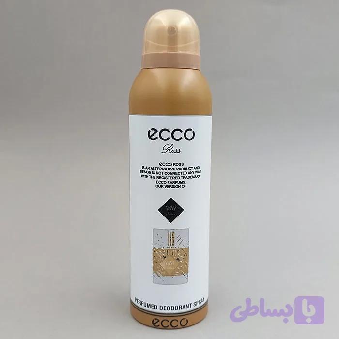 اسپری خوشبو کننده بدن اکو ecco مدل ANGELS SHARE حجم 200 میل 90547