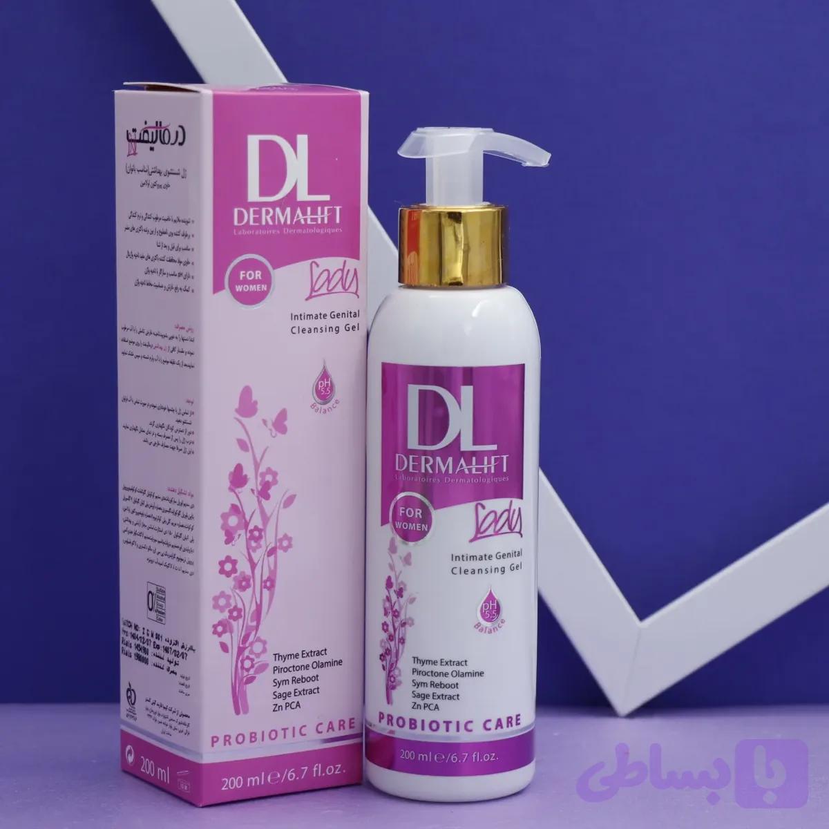 ژل شستشوی بهداشتی مناسب بانوان درما لیفت DERMA LIFT و 200میل 92300