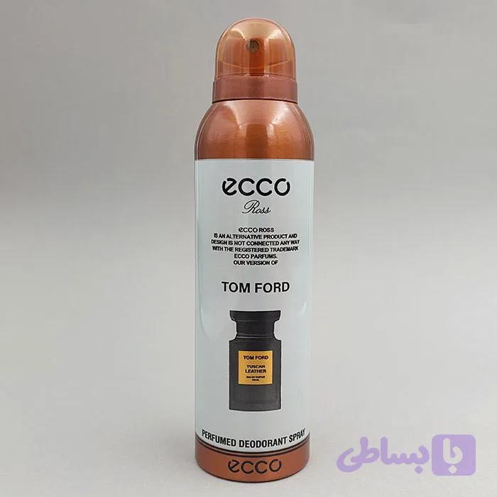 اسپری خوشبو کننده بدن اکو ecco مدل TOM FORD حجم 200 میل 90547