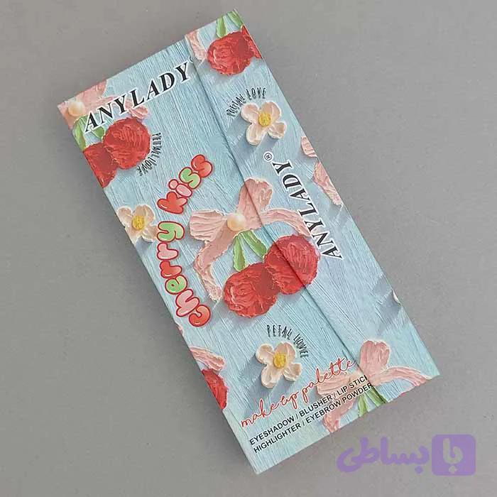 پالت سایه کیفی چندکاره آنی لیدی ANYLADY مدل خرسی گلدار حجم 33 گرم کد 93065
