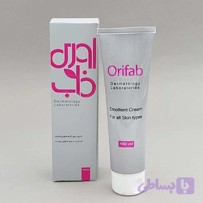 کرم نرم کننده اوری فاب Orifab مناسب انواع پوست حجم 100 میل 93612