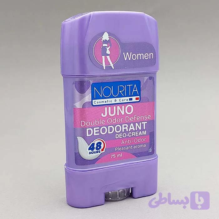 استیک کرمی خوشبوکننده بدن نوریتا NOURITA مدل جونو حجم 75 گرم 92333