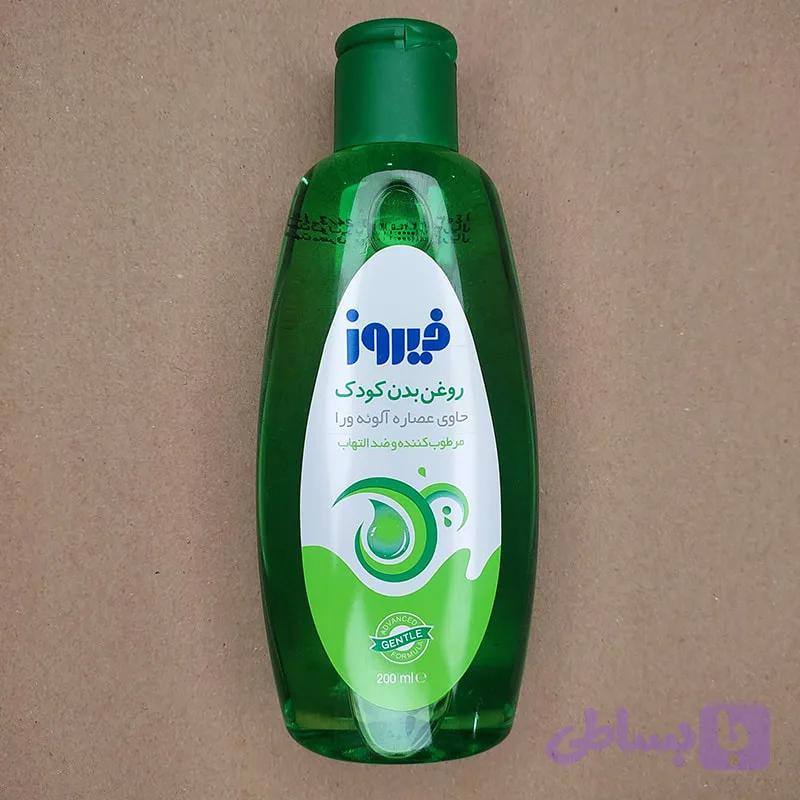 روغن بدن کودک آلوئه ورا فیروز 200میل 90968