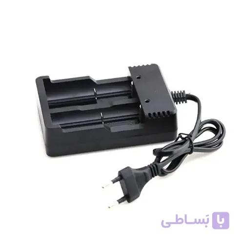 شارژر باتری سیمی لیتیومی دوتایی اسمال سان