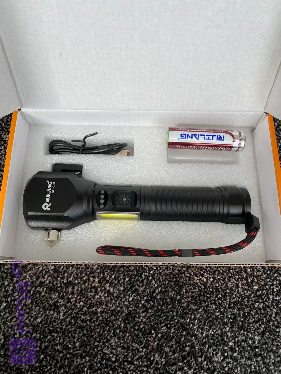 چراغ قوه دستی چکش دار روی لانگ مدل RL-233
