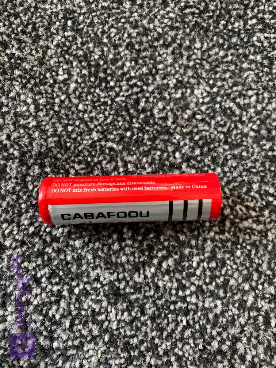 باتری شارژی لیتیوم یون 18650 2200mA 3.7V