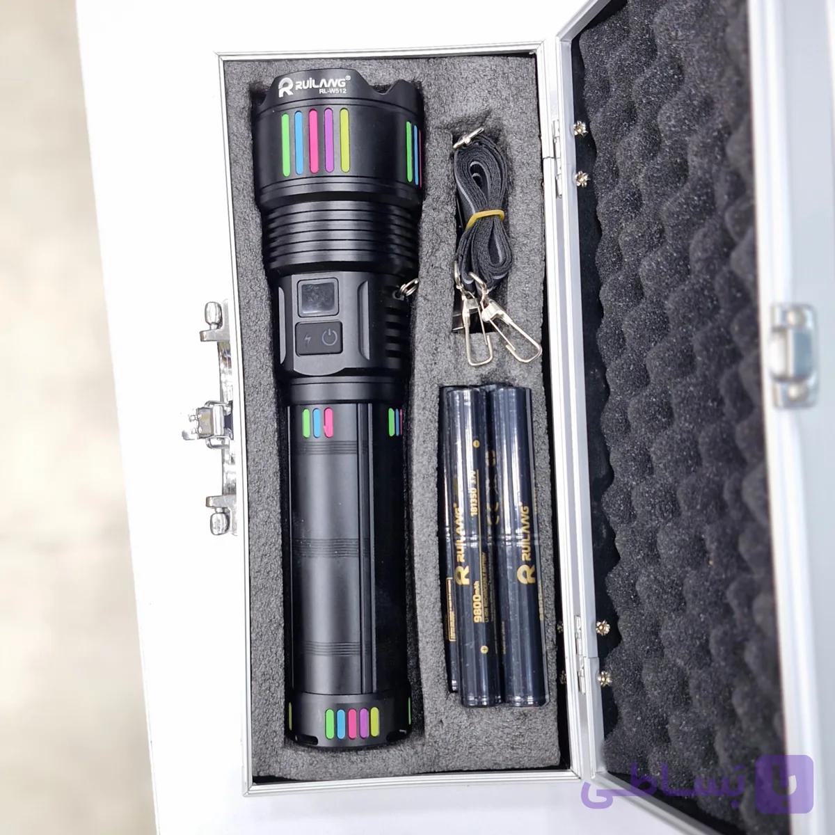 چراغ قوه ۸باتری (G600 PRO) از برند رویلانگ