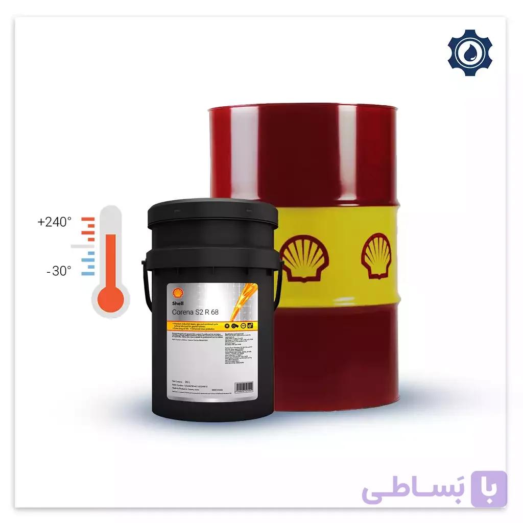 روغن شل کرونا Shell Corena S2 R 68