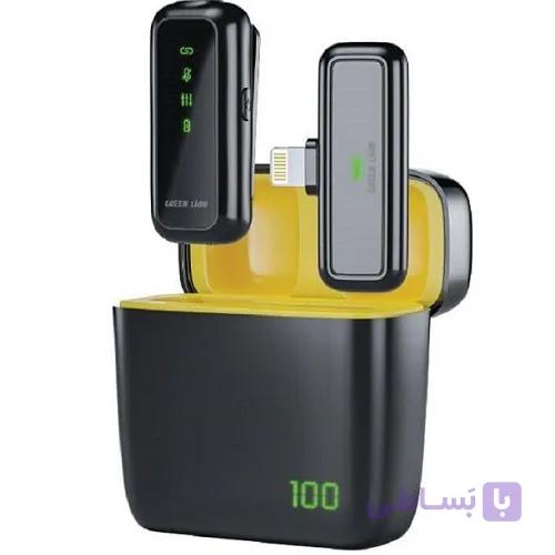 میکروفون یقه ای بی سیم گرین لاین مدل GM-65X لایتنینگ — تصویر 1