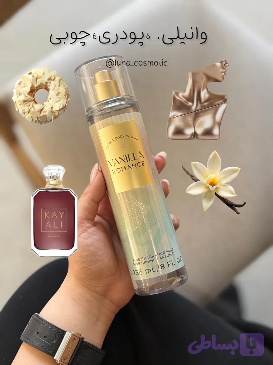 بادی اسپلش وانیلا رومنس بث اند بادی ورکس Bath & Body Works Body Mist Vanilla Romance 236Ml