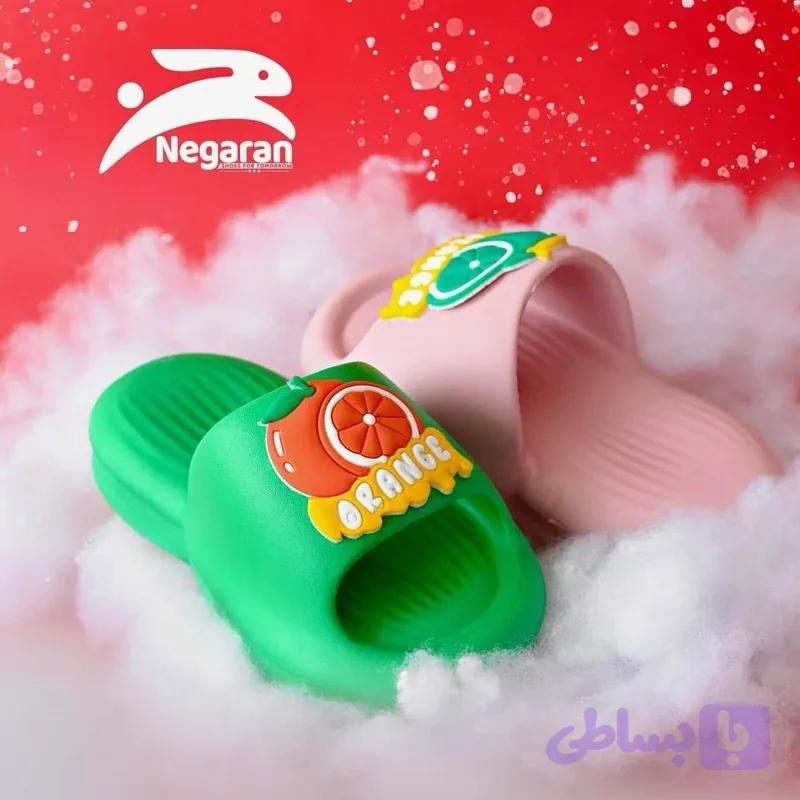 دمپایی بچگانه مدل صدف لژدار بادوام و راحت